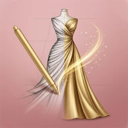 Icône de Fashion Design Clothes: Sketch